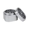 PAX Spice & Herb Mill – Ergonomic Spice & Herb Mill Made from Aluminum for an Even, Medium Shred – Square Shape for Better Grip
