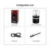 AiTURE Upgraded Mini Electric Grinder Spice Smart Herb 400 mAh with 50ml Jar,Easy to Carry(Grinder)