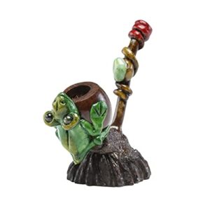 Frog Smoking Pipe