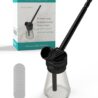 AGFYLIFE Portable Hookah Set for Travel - Premium Aluminum Mini Glass Hookah Handheld