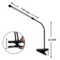 Otryad LED Grow Lights for Indoor Plants 20 LED, Plant Growing Lights Full Spectrum Auto ON Off with 3/9/12H Timer, 9 Dimmable Lightness Clip-On Desk Grow Lamp Bulb