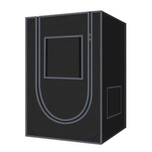 Grow Tent, 18"x18"x32"Grow Tent, Indoor Growing Tent with Observation Windows, Lightproof Tent with Floor Tray, Mylar Hydroponic Tent
