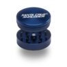 Santa Cruz Shredder Metal Herb Grinder Knurled Top for Stronger Grip 2-Piece 2.7" (Blue)