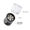 AiTURE Upgraded Mini Electric Grinder Spice Smart Herb 400 mAh with 50ml Jar,Easy to Carry(Grinder)