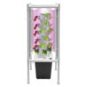 30-Plant Hydroponics Tower Garden Vertical Growing System Kit, Indoor Garden Planter Herb Garden with LED Grow Light and Water Pump, Vertical Planter Germination Kit for Herbs, Fruits and Vegetables