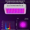 KOSCHEAL KS1200 LED Grow Light Full Spectrum, Plant Grow Light with Veg & Bloom Switch for Hydroponic Indoor Plants LED Grow Lamp with Daisy Chain, Output 130W±5%