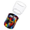 BEIXIFO Electric Herb Grinder, Mini Size 2inx3.5inches with 2pcs 1.7oz/50ml Glass Jar, Portable, Automatic