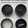 AWANSO Grinder, 2" Grinder, Black