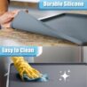 Grow Tent Mat Grow Tents Drip Pan, Grow Tent Complete System Silicone Mat with Raised Edge, Weed Growing Kit Indoor Tray Growing Tent Mat, Non-Slip Waterproof Weed Tent Pad Floor Pan 23.6"x 23.6"
