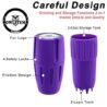 OWLSTEM Grinder, 2-in-1 Grinding & Storage Design-Suitable for Home, Outdoor & Kitchen Use (Purple)