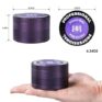 Horns Bee Metal Herb Grinder - 2.8 Inch 4 Piece Manual Herb Grinder Set - Gift Dual Cone Filler Included - Cone Loader Packer Manual Grinders Set -Milling Accessories For Home and Use Only