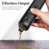 PINVOK Electric Spice Grinder,Automatic Small Portable Herbal Machine & Spice Mill,USB Rechargeable Grinding Up to 1.5 Gram(Black)
