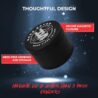 HerbSaver Aluminum Grinder 60mm (2.5 Inch) Matte Finish, Aircraft-Grade Metal, Razor Sharp Diamond Teeth, Magnetic Lid, Durable Aircraft Grade Material Herb Grinder