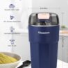 Hermolante Herb Spice Grinder, One-key Electric Grinder with 304 Stainless Steel Blades and Cleaning Brush, Electric Grinders for Herb, Spices, Coffee, Nuts, Seeds,etc.