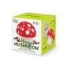 Genuine Fred Merry Mushroom Herb Grinder, 3 Inch Manual Grinder for Herbs and Spices, Durable Handheld Kitchen Tool, Fun Red and White Design