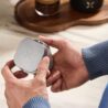 PAX Spice & Herb Mill – Ergonomic Spice & Herb Mill Made from Aluminum for an Even, Medium Shred – Square Shape for Better Grip