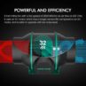 MARS HYDRO 4x4 Grow Tent Kit Complete System with 300W TSW2000 4x4 Full Coverage Dimmable Light,48"x48"x80" 1680D High Reflective Mylar,6inch 32dB,402CFM Adjustable Ventilation Kit,10 Speed Clip Fan