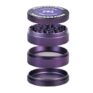 Horns Bee Metal Herb Grinder - 2.8 Inch 4 Piece Manual Herb Grinder Set - Gift Dual Cone Filler Included - Cone Loader Packer Manual Grinders Set -Milling Accessories For Home and Use Only