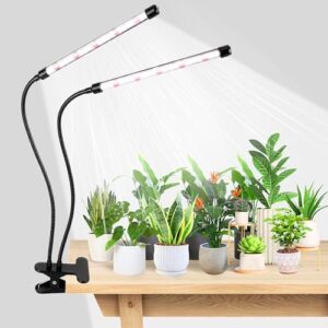EWPJDK Grow Light 6500K Full Spectrum Plant Grow Lamp with Clip - 84 LED Plant Light for Indoor Plants