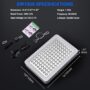 2024 Upgraded BW1000 LED Grow Lights Double Chips Full Spectrum for Greenhouse and Indoor Plant Veg and Flower Growing [White]
