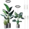 Plant Grow Light,yadoker LED Growing Light Full Spectrum for Indoor Plants,Height Adjustable, Automatic Timer, 5V Low Safe Voltage,Idea for Large Plant Light, 2 Pack