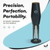 Banana Bros - OTTO Electric Smart Spice Grinder - Automatic Herb Grinder with Smart Technology - Rechargeable via USB - Portable Milling for Dry Herbs and Spices - Black - No Carrying Case