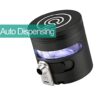 Cloudious9 - Tectonic9 Manual Grinder Automatic Dispenser Large 2.5" Aluminum Alloy (Black), For Home & Kitchen Only