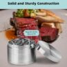 Spice Mills Grinder (Silver, 2inch)