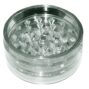 Kitchen Spice Grinder Acrylic 2pc with Magnet Clear Color