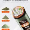Pinvok Electric Spice Grinder,USB Rechargeable Battery Powered,Automatic Portable Spice Mill Machine for the Kitchen