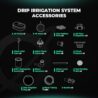Mars Hydro DWC Hydroponics Grow System 5 Gallon Deep Water Culture with 8W Air Pump, Multi-Purpose Air Hose, Air Stone, 2 Buckets and Top Drip Kit