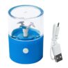 Electrical Metal Aluminum Herb Tobacco Grinder Cracker Crusher Spice Smoke Grinders 1 PC (Blue)