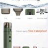 Pinvok Electric Spice Grinder,USB Rechargeable Battery Powered,Automatic Portable Spice Mill Machine for the Kitchen