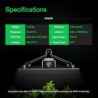VIVOSUN VS1000 LED Grow Light with Full Spectrum Diodes & Sosen Driver Dimmable Lights Sunlike for Indoor Plants Seedling Veg and Bloom Lamps for 2x2/2x4 Tent