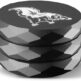 Spice Grinder 2.5 Inch Aluminum Black