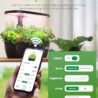 litokam Smart Hydroponics Growing System Kit with APP&WiFi Controlled, 15-Pod Indoor Herb Garden Planter with 2 Grow Modes, 24W Growing LED, Pump System, 24H Timer, Indoor Garden for Home