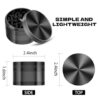 AshuchjuFac Grinder 2.5 Inch Grinder, Kitchen Spice Grinder