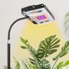LBW Grow Light with Stand, Full Spectrum LED Floor Plant Light for Indoor Plants, Grow Lamp with On/Off Switch, Adjustable Tripod Stand 15-48 inches