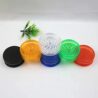 xicveiuz 6 Pack Herb Grinder, 2.3 inches Small Spices Grinder With Storage, Plastic Grinder for Manual, Portable And Disposable for Travel