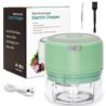 Electric-Herb-Grinder-3.5 Inch-2024-Upgraded, 3.4oz Large Grinder for Grinding Dry Fresh Herbs and Spices, USB Rechargeable, Portable, Waterproof, High-efficiency, Nice Choice for Home