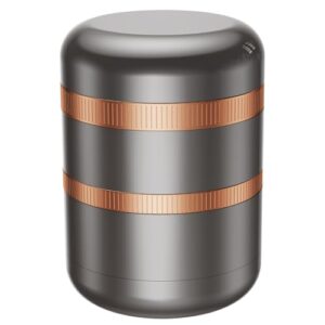 SHUAIYONGLAN Grinder 2.5 Inch Manual Grinder,Silver
