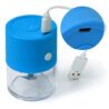 Electrical Metal Aluminum Herb Tobacco Grinder Cracker Crusher Spice Smoke Grinders 1 PC (Blue)