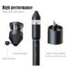 Rechargeable Electric Grinder, Double Stainless Steel Blades, Suitable for Spices and Dry Herbs, Built-in battery, Removable Automatic Grinding Pen