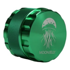 MOONJELLY 2.5" Grinder Mill | Quick-Turn Aluminum (Green)
