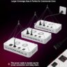 KOSCHEAL KS1200 LED Grow Light Full Spectrum, Plant Grow Light with Veg & Bloom Switch for Hydroponic Indoor Plants LED Grow Lamp with Daisy Chain, Output 130W±5%