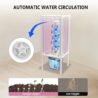 30-Plant Hydroponics Tower Garden Vertical Growing System Kit, Indoor Garden Planter Herb Garden with LED Grow Light and Water Pump, Vertical Planter Germination Kit for Herbs, Fruits and Vegetables