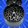 2.5 inch grinder for herbs and spices. Metal shredder has Sharp Metal Teeth & is easy to turn. Large capacity anodized aluminum alloy grinder.