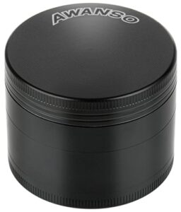 AWANSO Grinder, 2" Grinder, Black