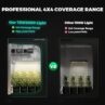 MARS HYDRO 4x4 Grow Tent Kit Complete System with 300W TSW2000 4x4 Full Coverage Dimmable Light,48"x48"x80" 1680D High Reflective Mylar,6inch 32dB,402CFM Adjustable Ventilation Kit,10 Speed Clip Fan