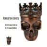 Skull Grinder Crusher 1.8 Inch (Copper Black)